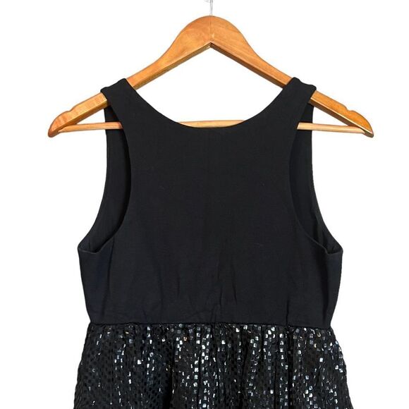 Alice + Olivia black sparkly skirt dress. Size xs - Picture 8 of 9